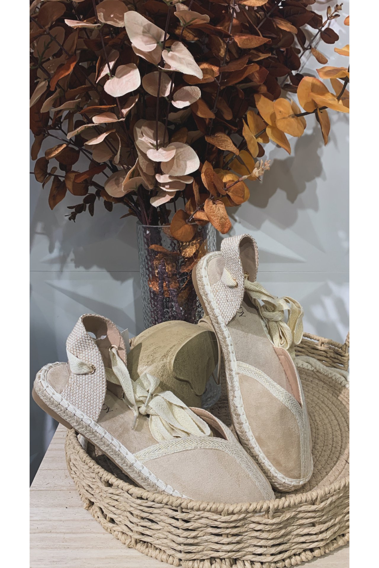 ALPARGATA ATADAS BEIGE