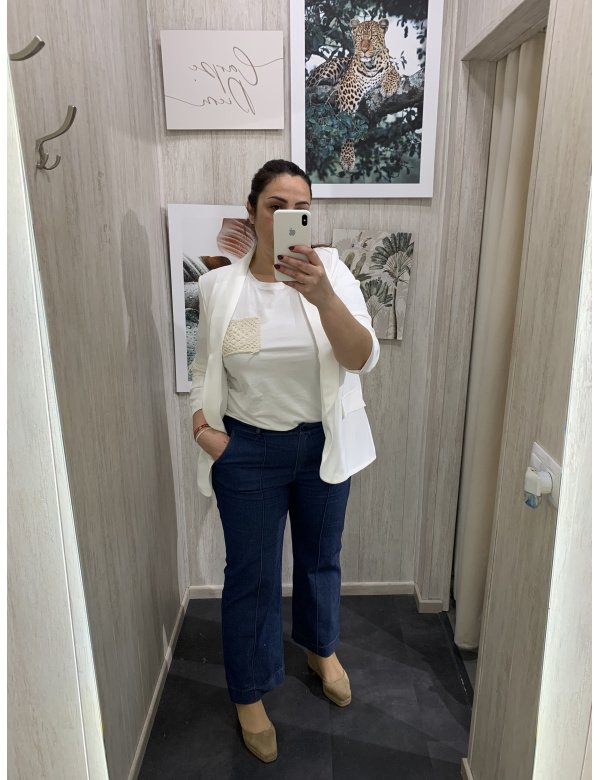 BLAZER BÁSICA FRUNCIDA