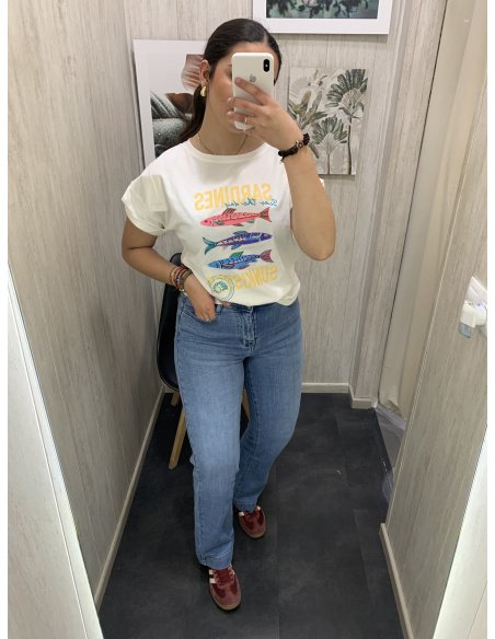 JEANS BÁSICO VUELTA DENIM