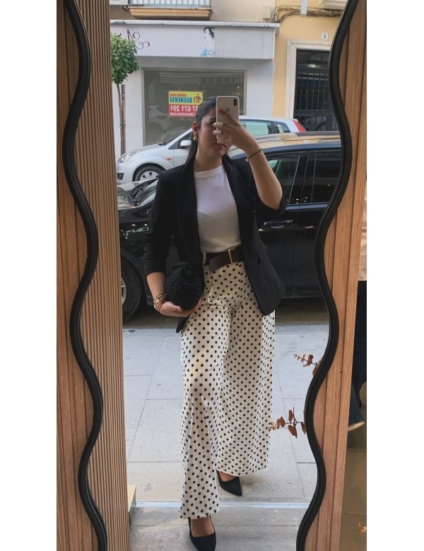 BLAZER BÁSICA MANGA FRUNCIDA