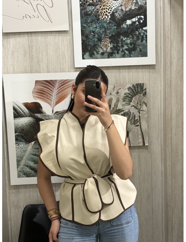 CHALECO VOLANTE VIVO