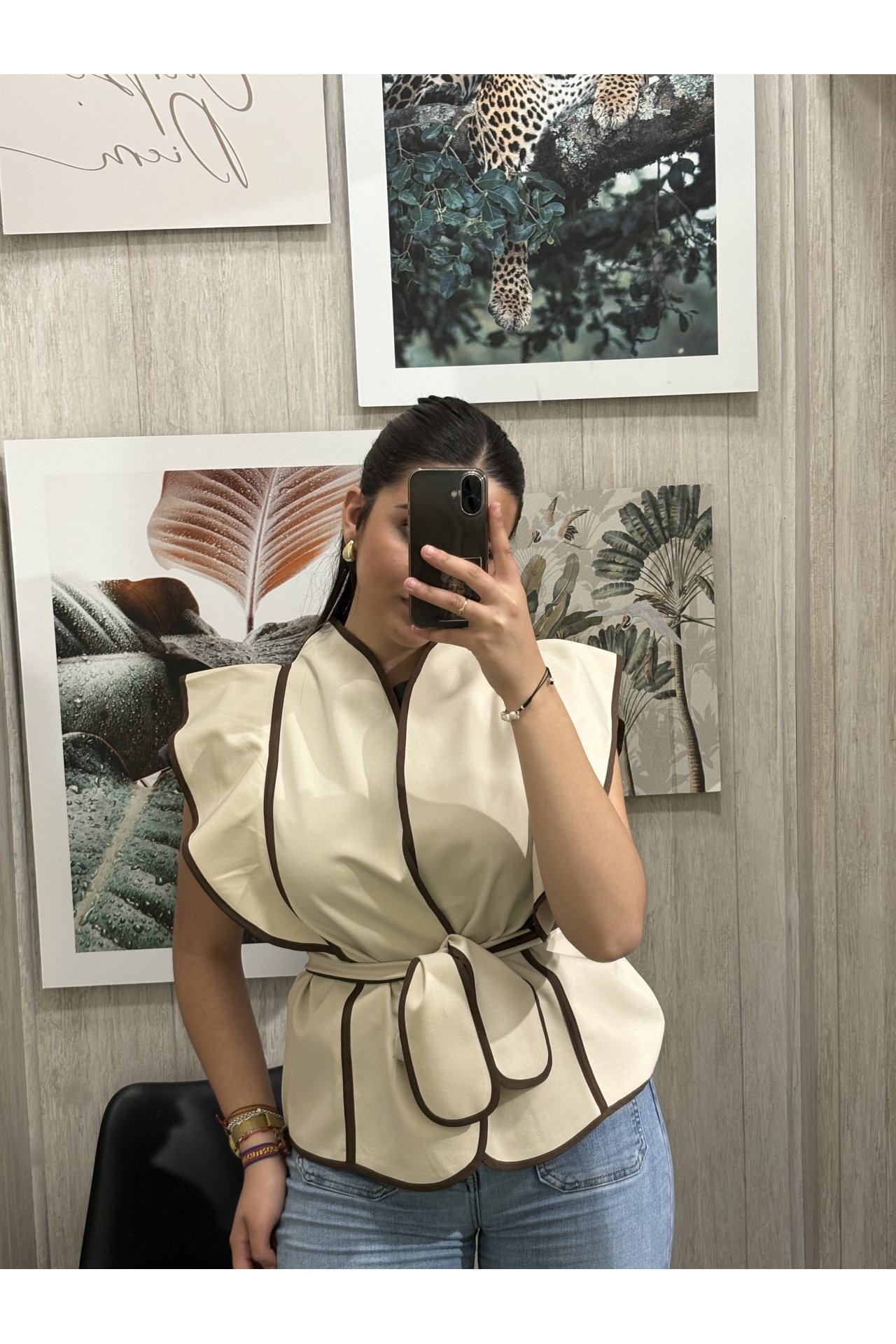 CHALECO VOLANTE VIVO