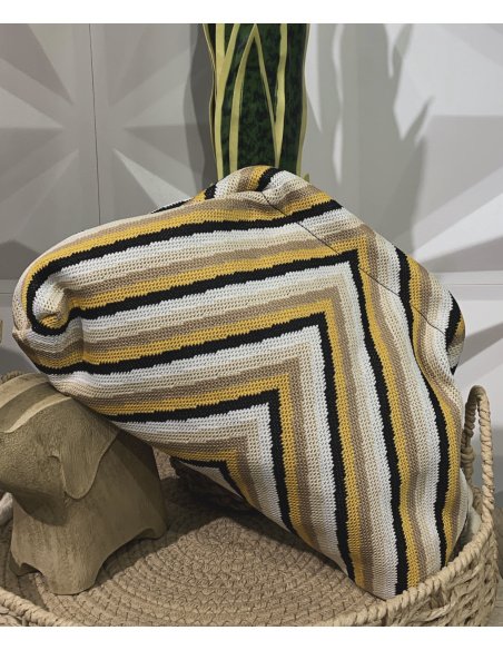 CARTERA TELA ESTAMPADA