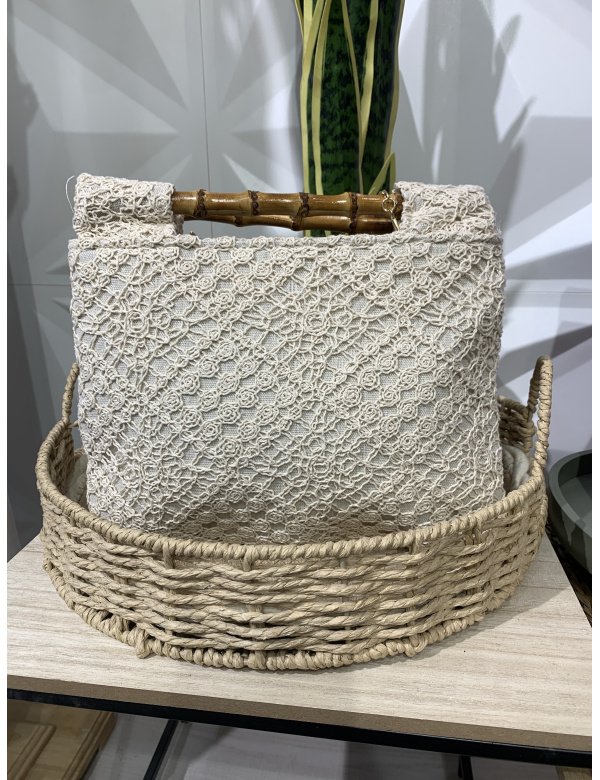 CARTERA CROCHET BAMBÚ