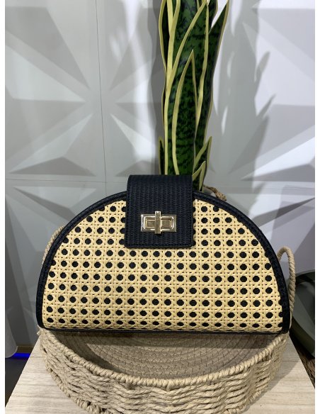 CARTERA OVALADA MIMBRE