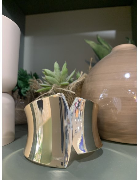 BRAZALETE DORADO OVALADO