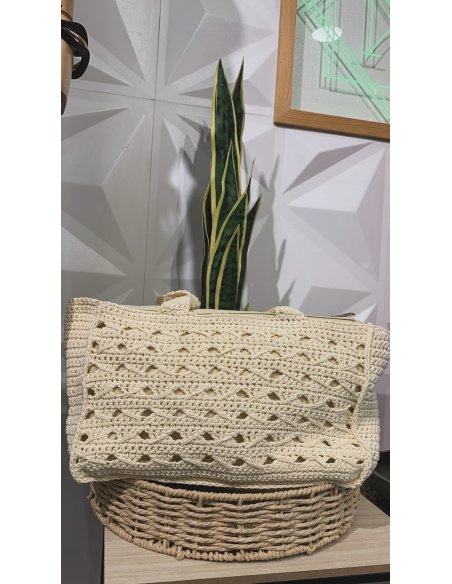 BOLSO CROCHET HOMBRO GRANDE