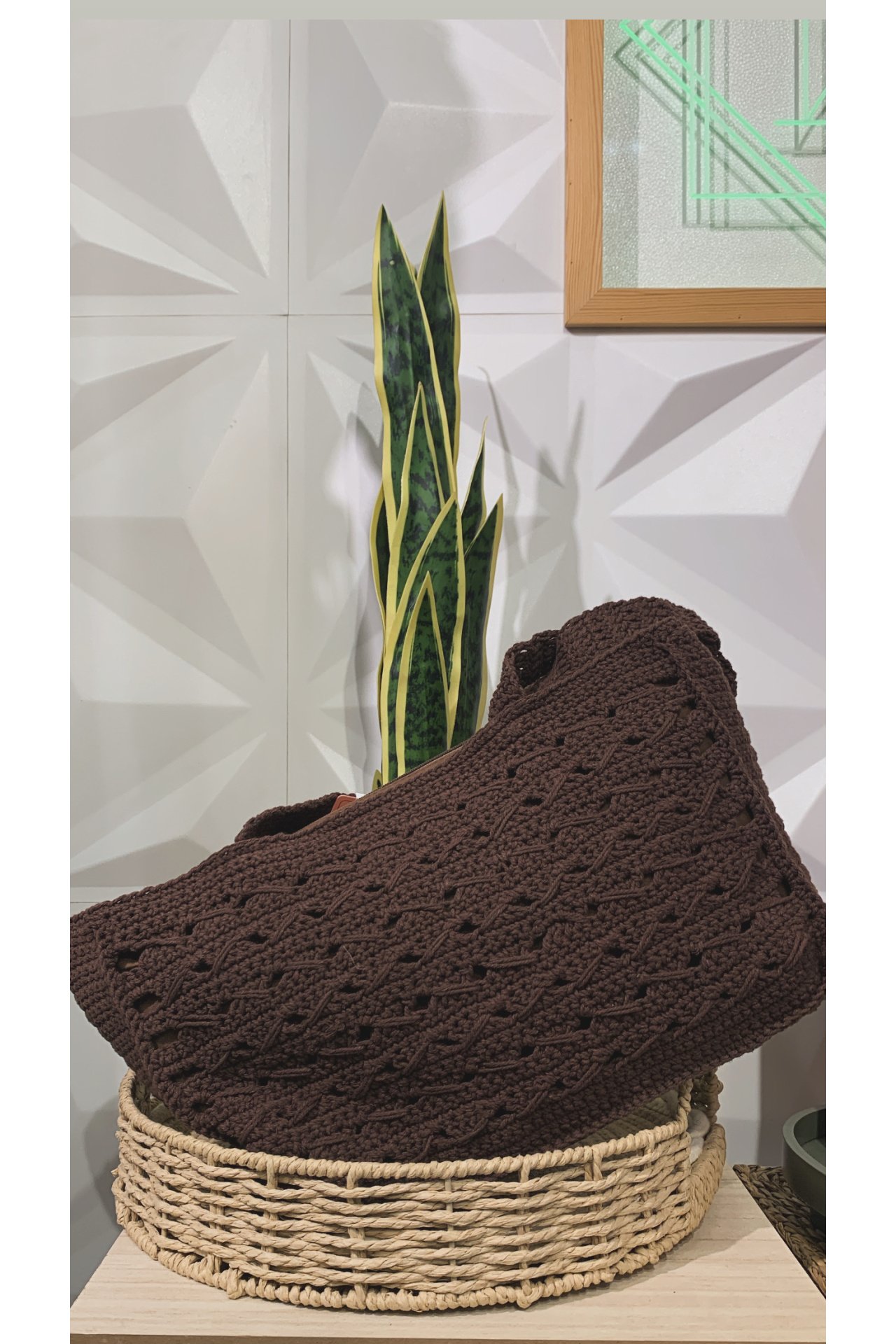 BOLSO CROCHET HOMBRO GRANDE