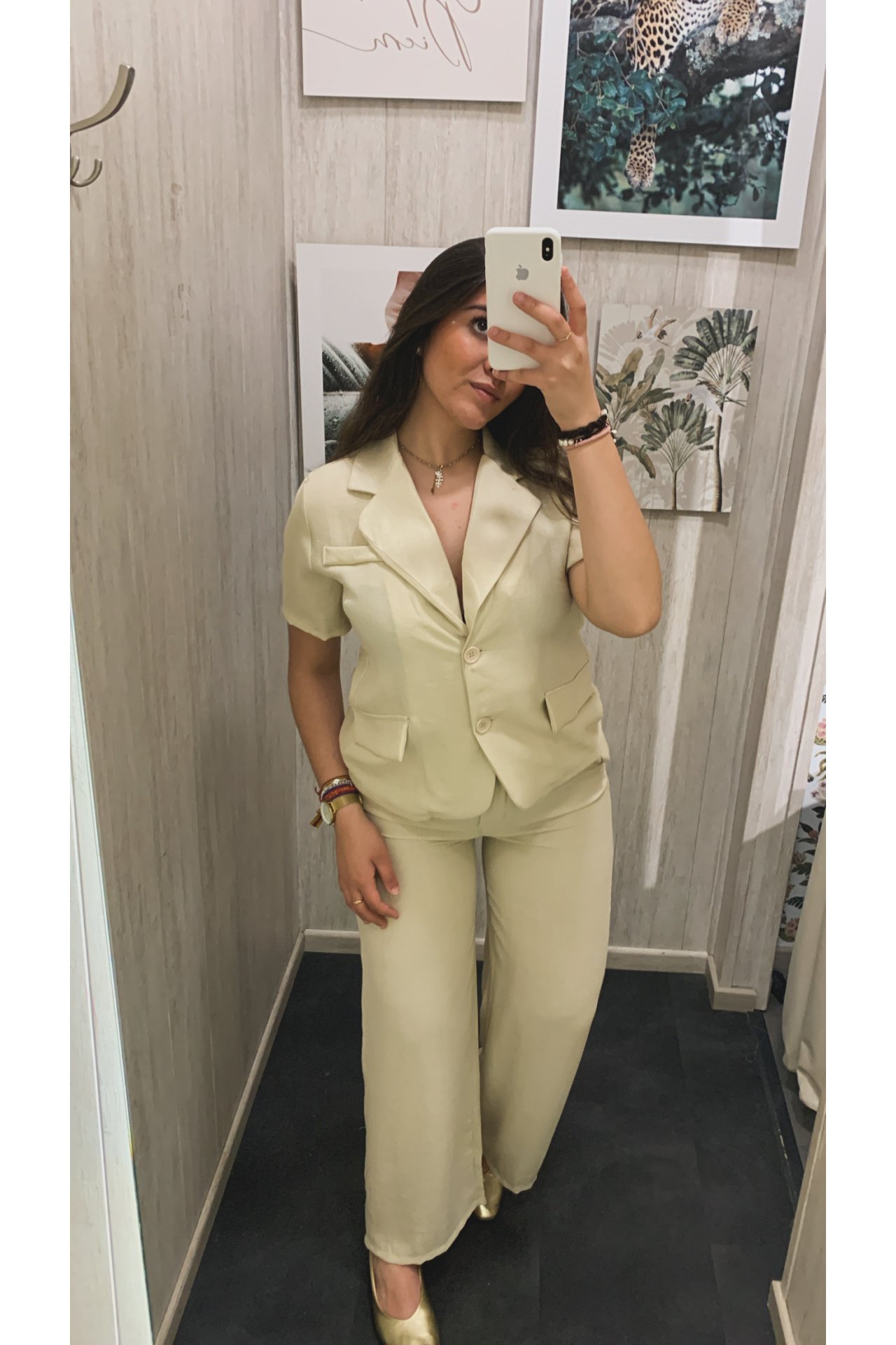 CONJUNTO TRAJE MANGA CORTA