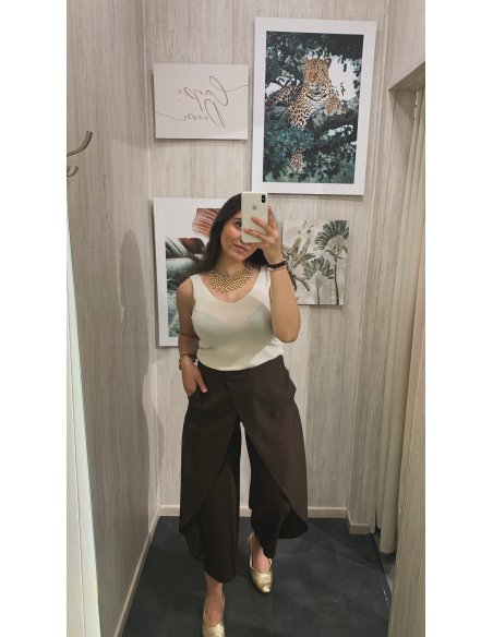 PANTALÓN GLOBO CAPA