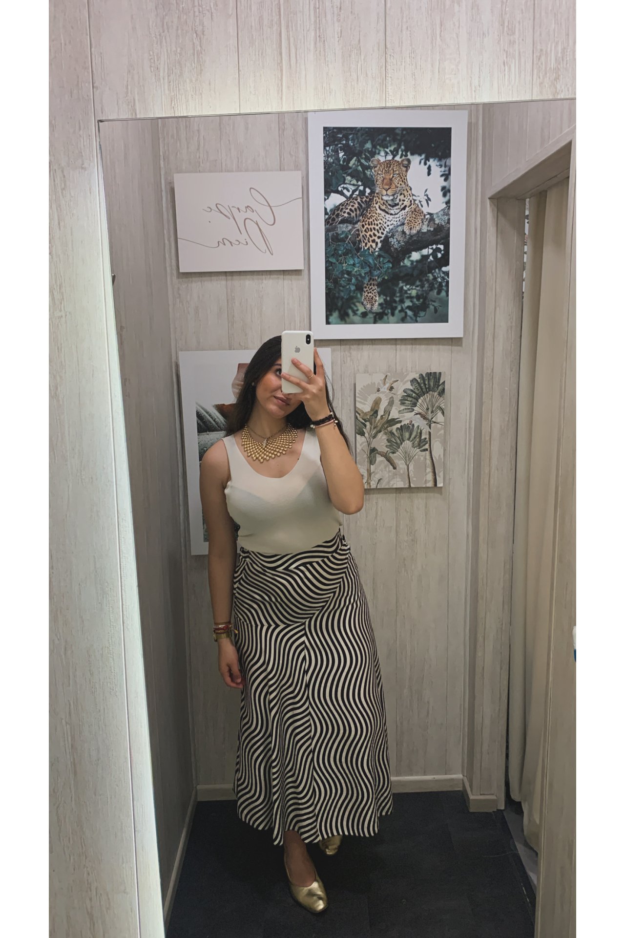 FALDA RAYAS CIRCULARES