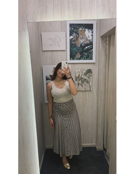 FALDA RAYAS CIRCULARES