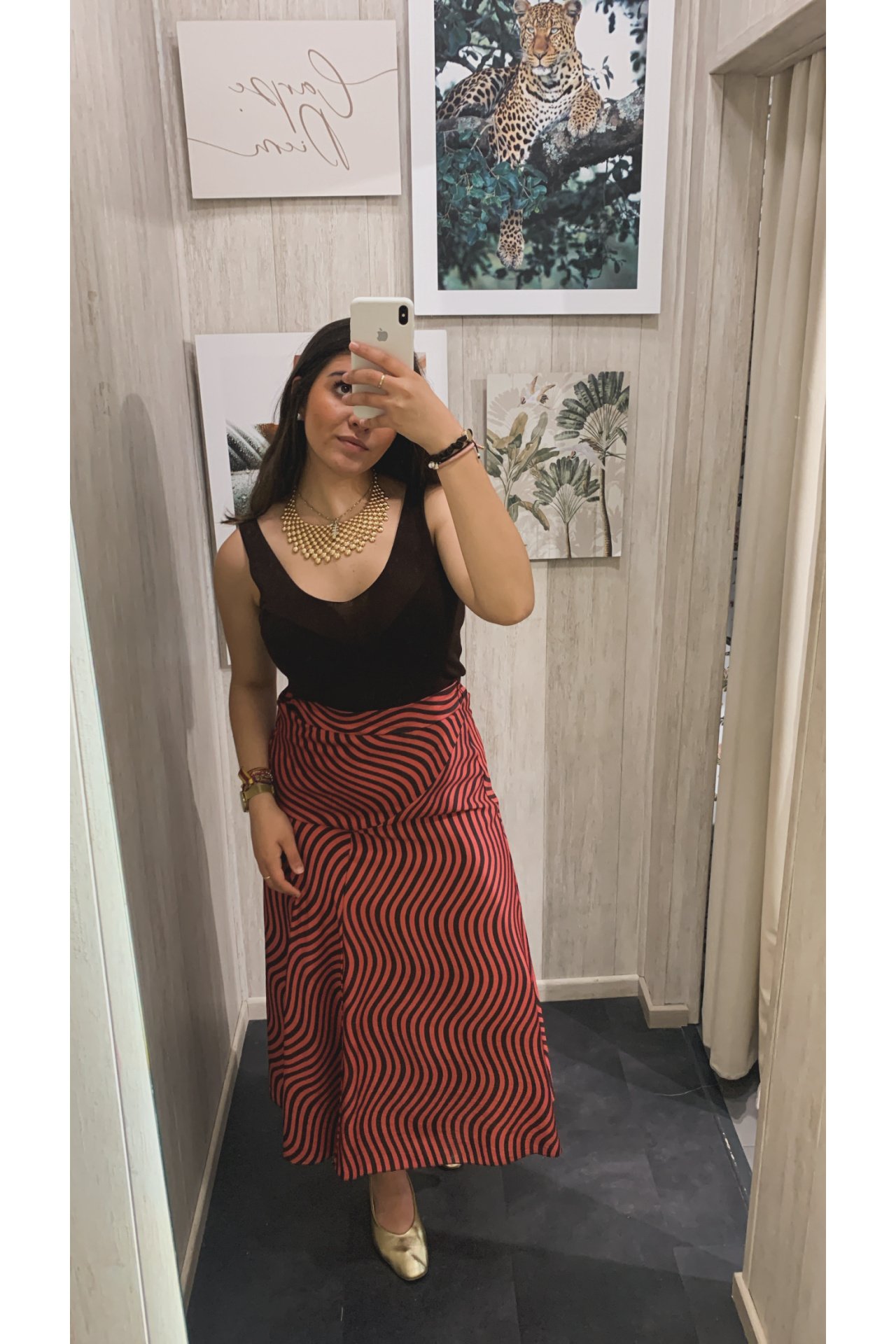 FALDA RAYAS CIRCULARES