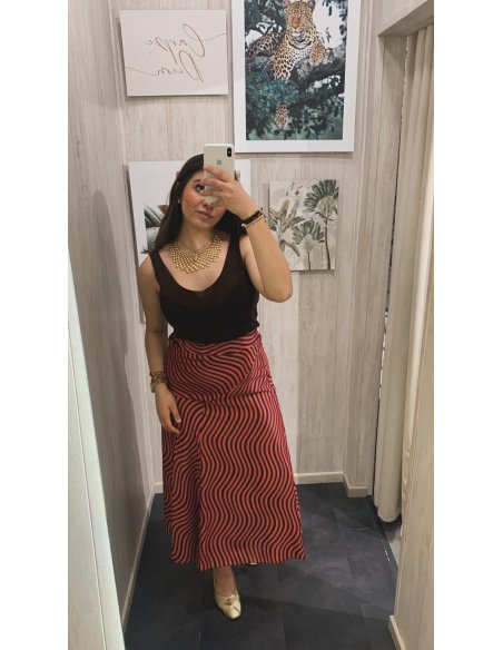 FALDA RAYAS CIRCULARES