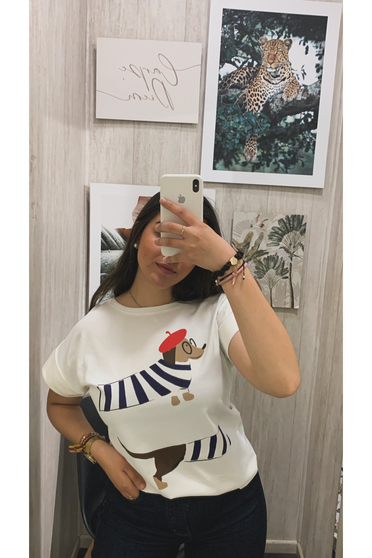 CAMISETA TECKEL GAFAS