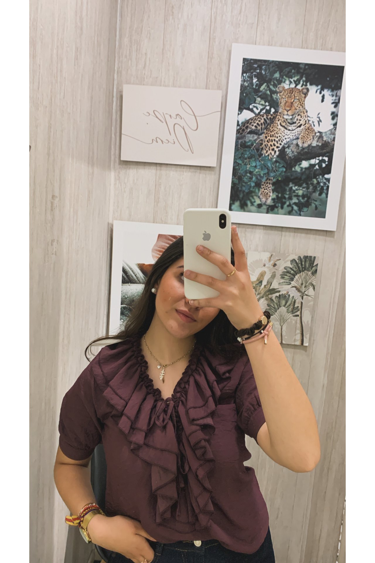 BLUSA VOLANTE CHORRERAS