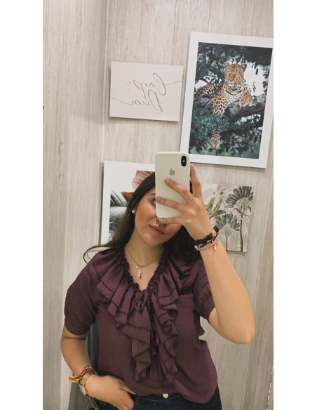 BLUSA VOLANTE CHORRERAS