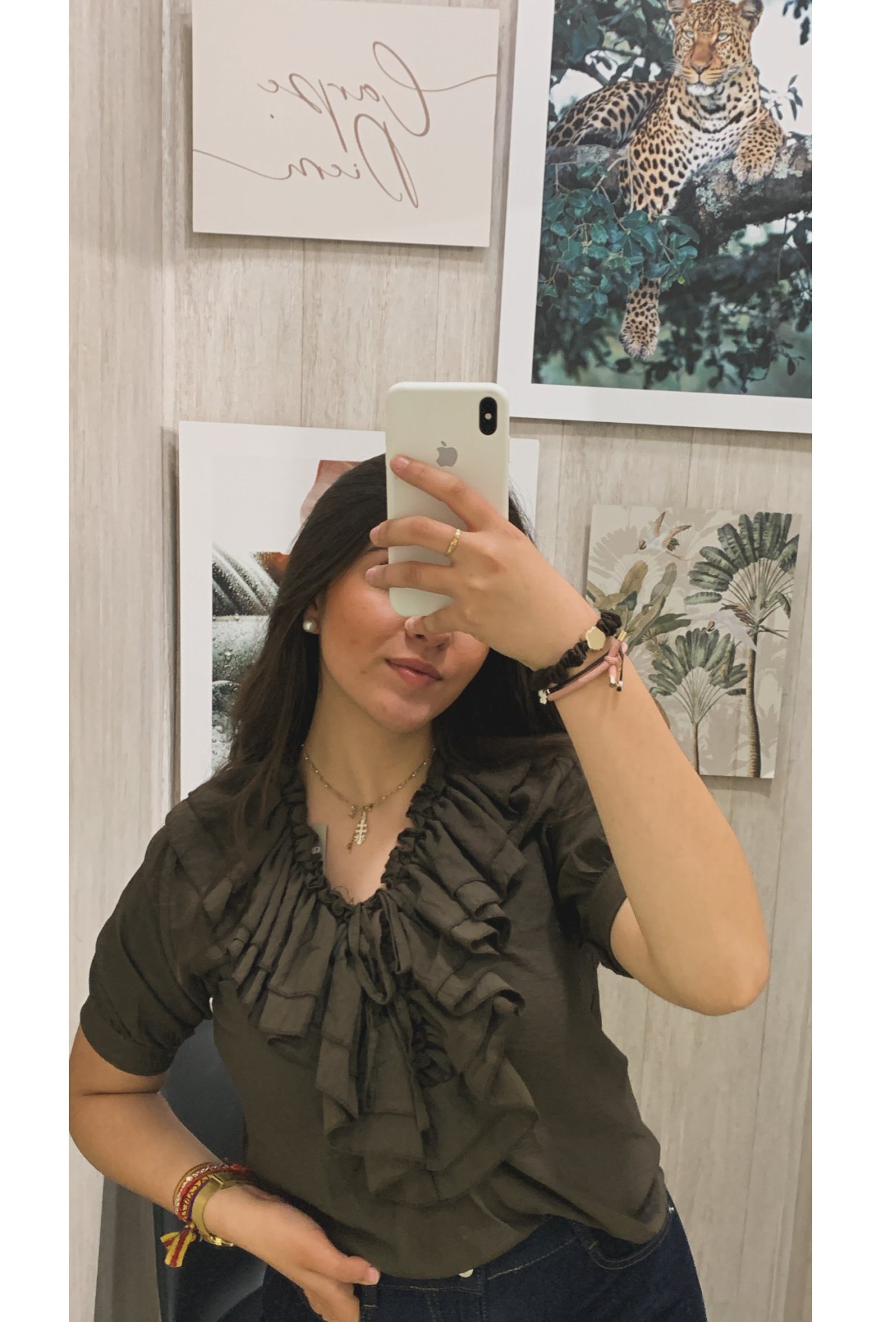 BLUSA VOLANTE CHORRERAS