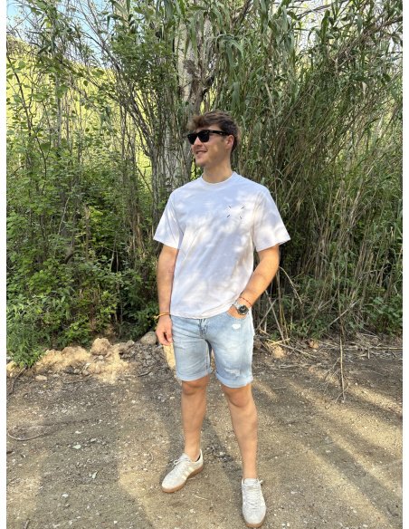 BERMUDA DENIM EFECTO ROTO DARÍO