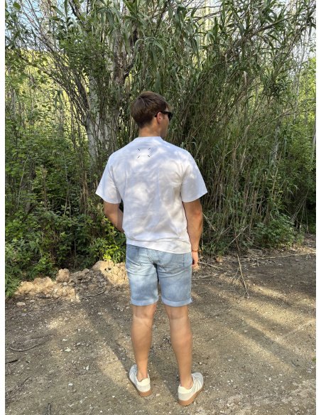 BERMUDA DENIM EFECTO ROTO DARÍO