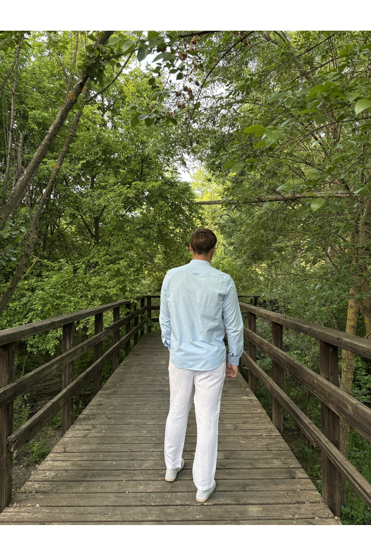 PANTALÓN CHINO LINO DANIEL BLANCO