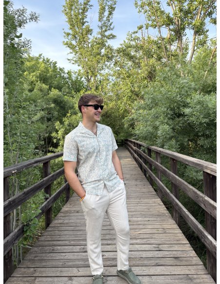 PANTALÓN CHINO LINO DANIEL BEIGE