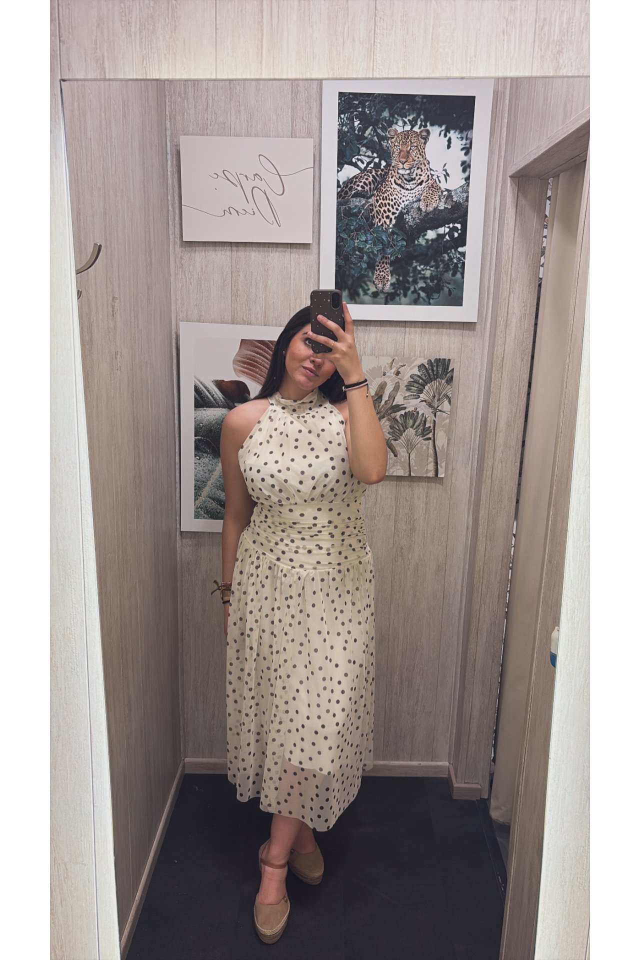 VESTIDO TULL LUNARES