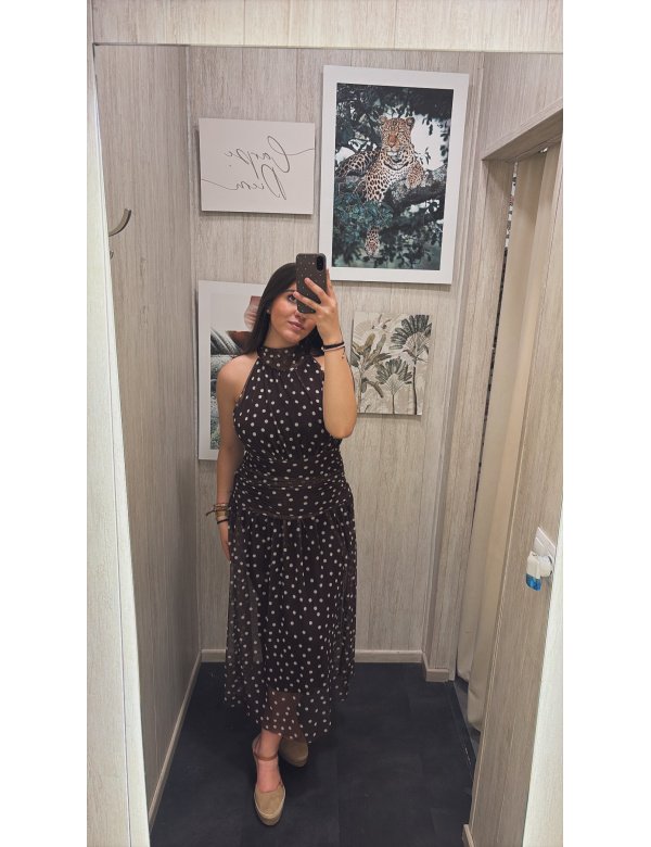 VESTIDO TULL LUNARES