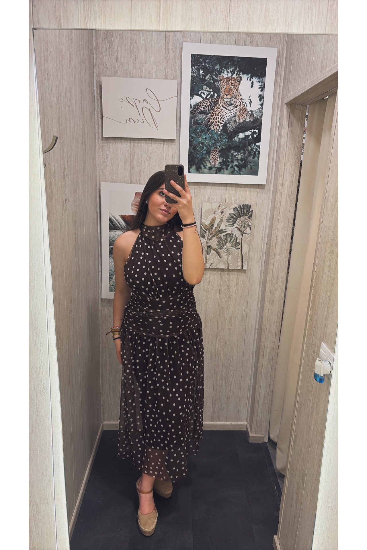 VESTIDO TULL LUNARES