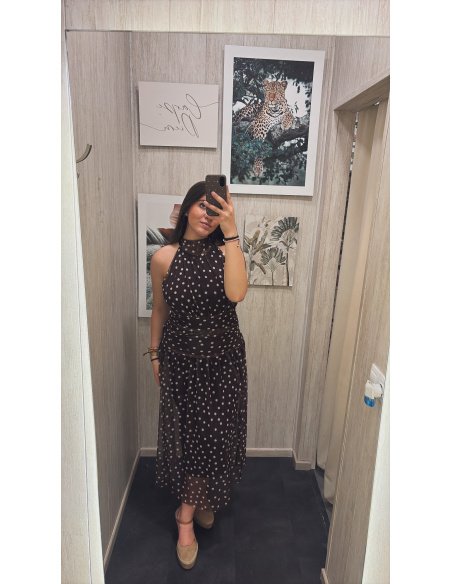 VESTIDO TULL LUNARES