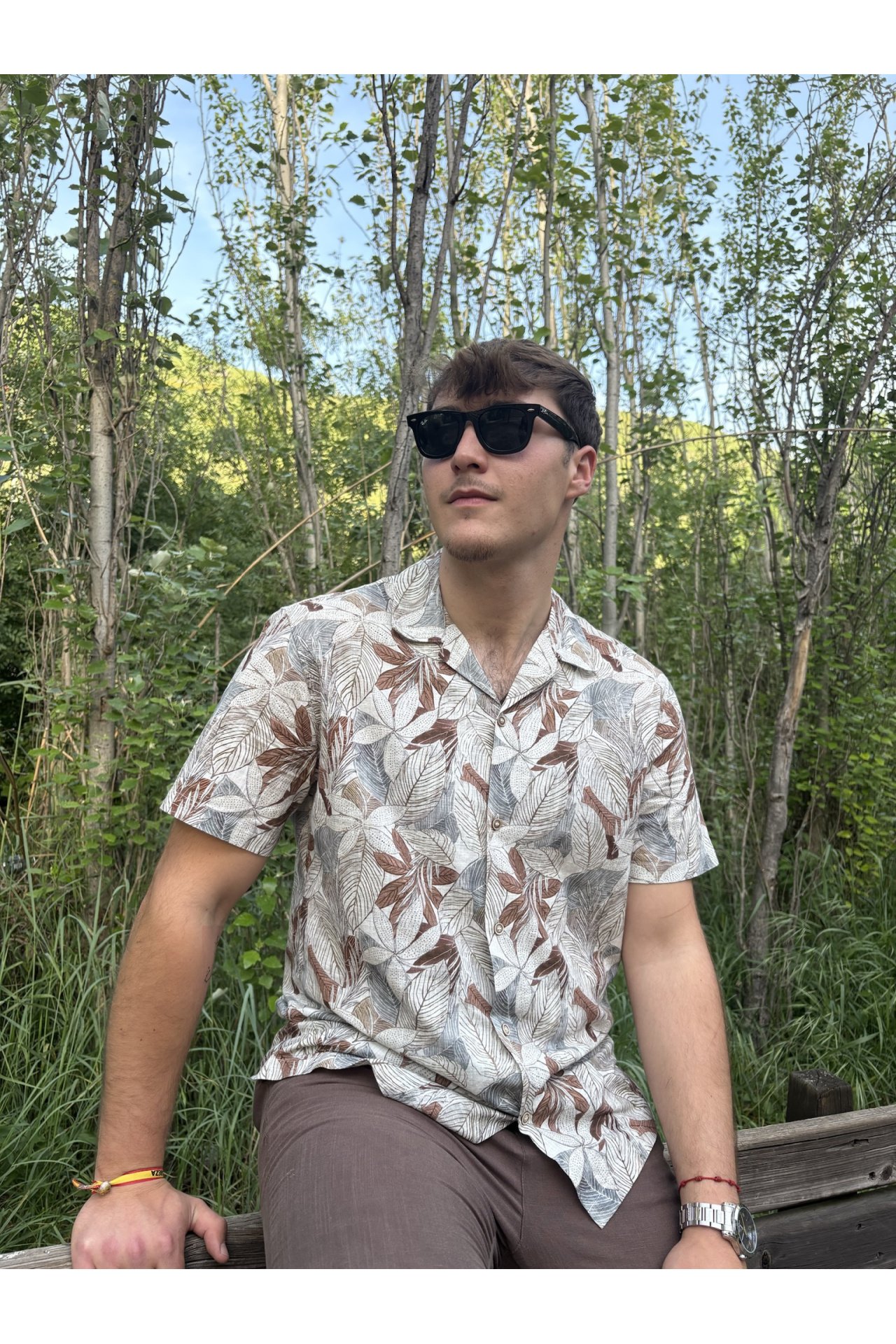 CAMISA HOJAS ENRIQUE