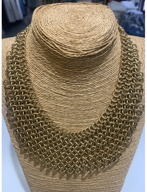 COLLAR CADENA DORADO