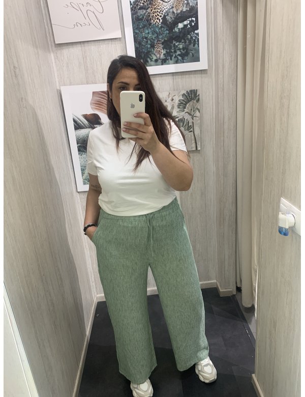 PANTALÓN FLUIDO EFECTO LINO 2