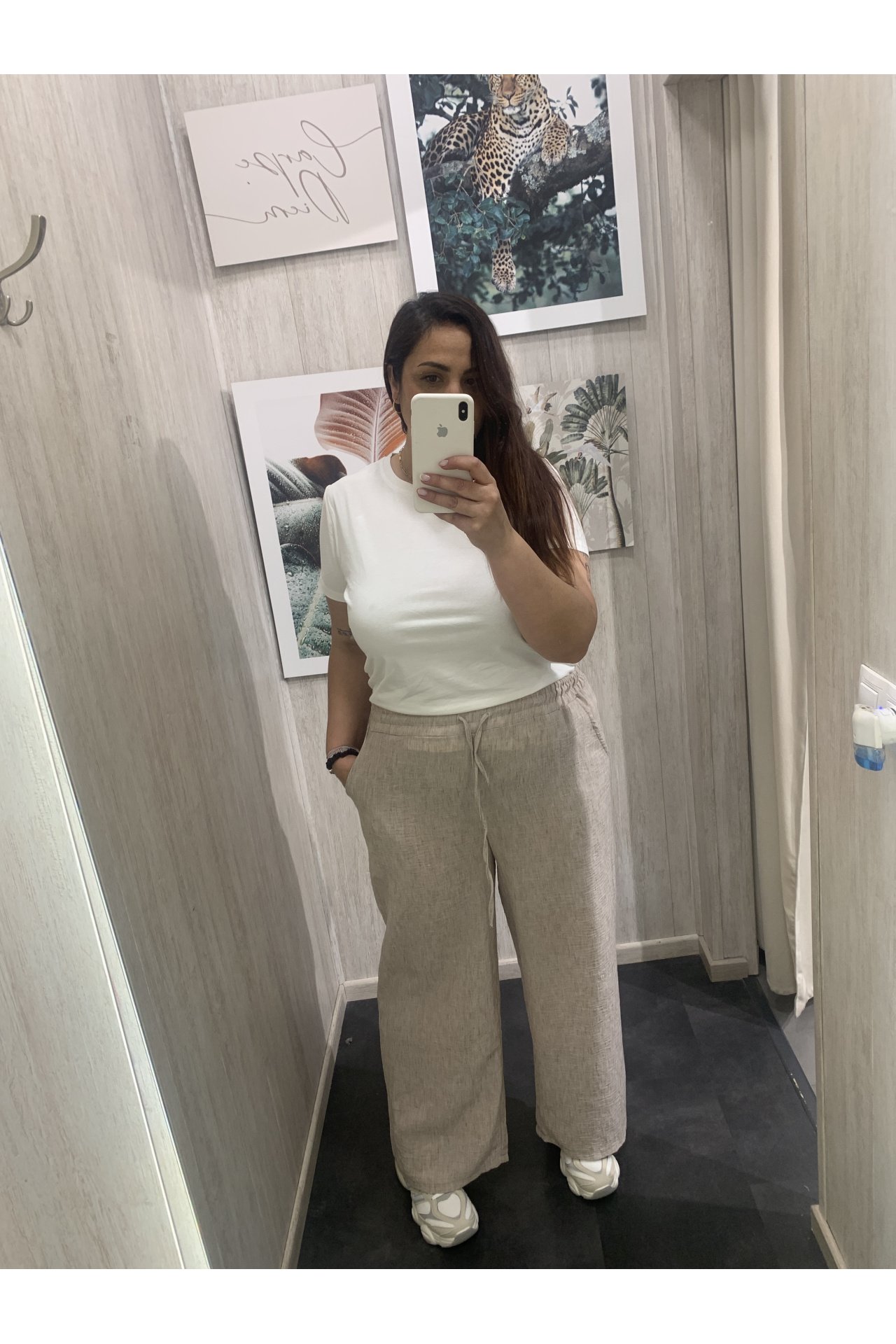 PANTALÓN FLUIDO EFECTO LINO