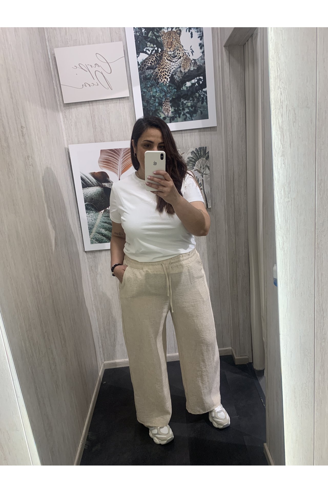 PANTALÓN FLUIDO EFECTO LINO