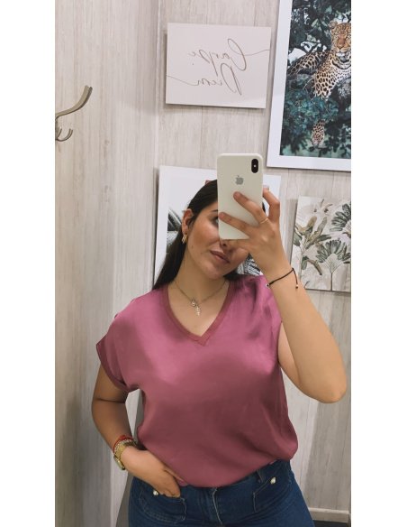 CAMISETA RASO DOBLE TEJIDO