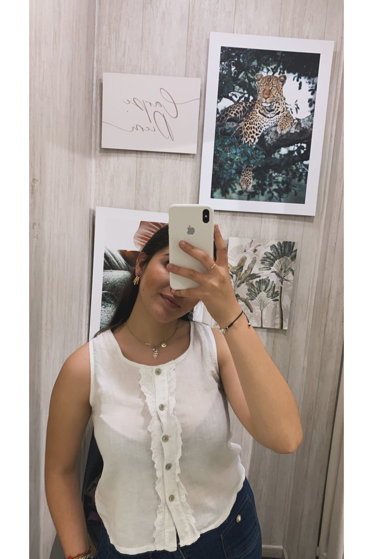 TOP LINO TIRA BORDADA