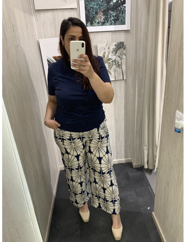 PANTALÓN ANCHO HOJAS