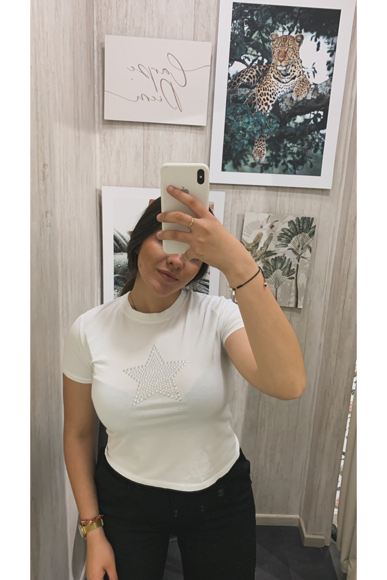 CAMISETA ESTRELLA TACHUELAS