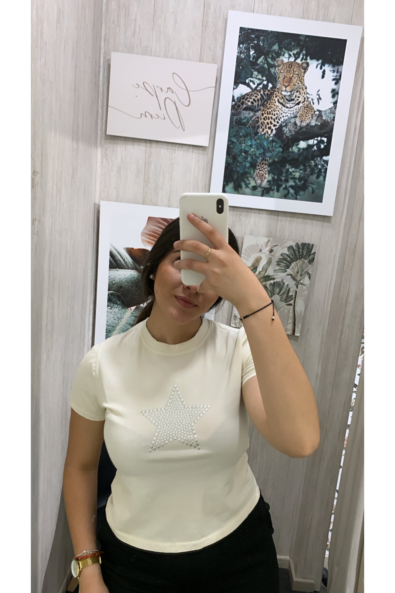 CAMISETA ESTRELLA TACHUELAS