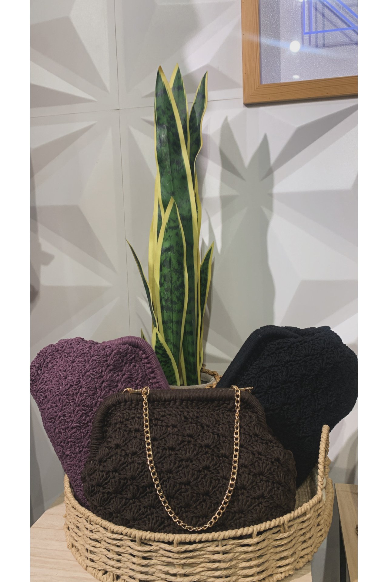 BOLSO OVALADO CROCHET DIBUJO