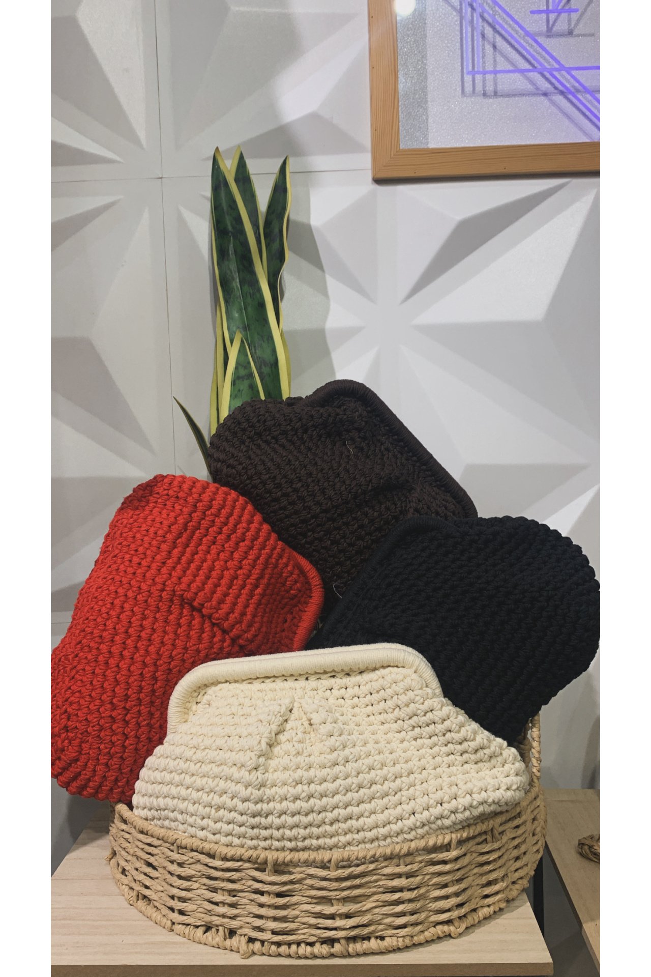 BOLSO OVALADO CROCHET BÁSICO