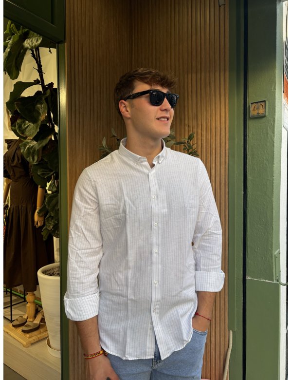 CAMISA RAYAS AZUL PABLO