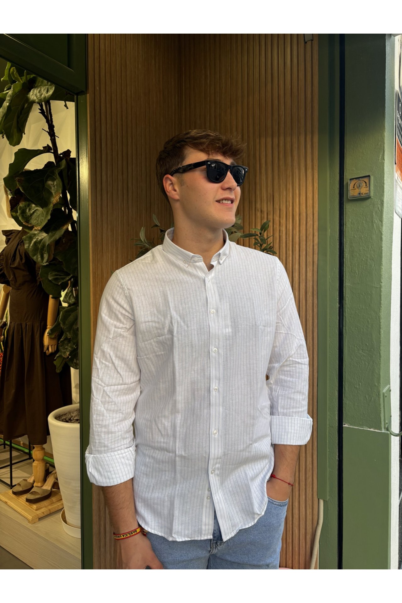 CAMISA RAYAS AZUL PABLO