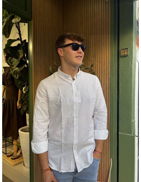 CAMISA RAYAS AZUL PABLO