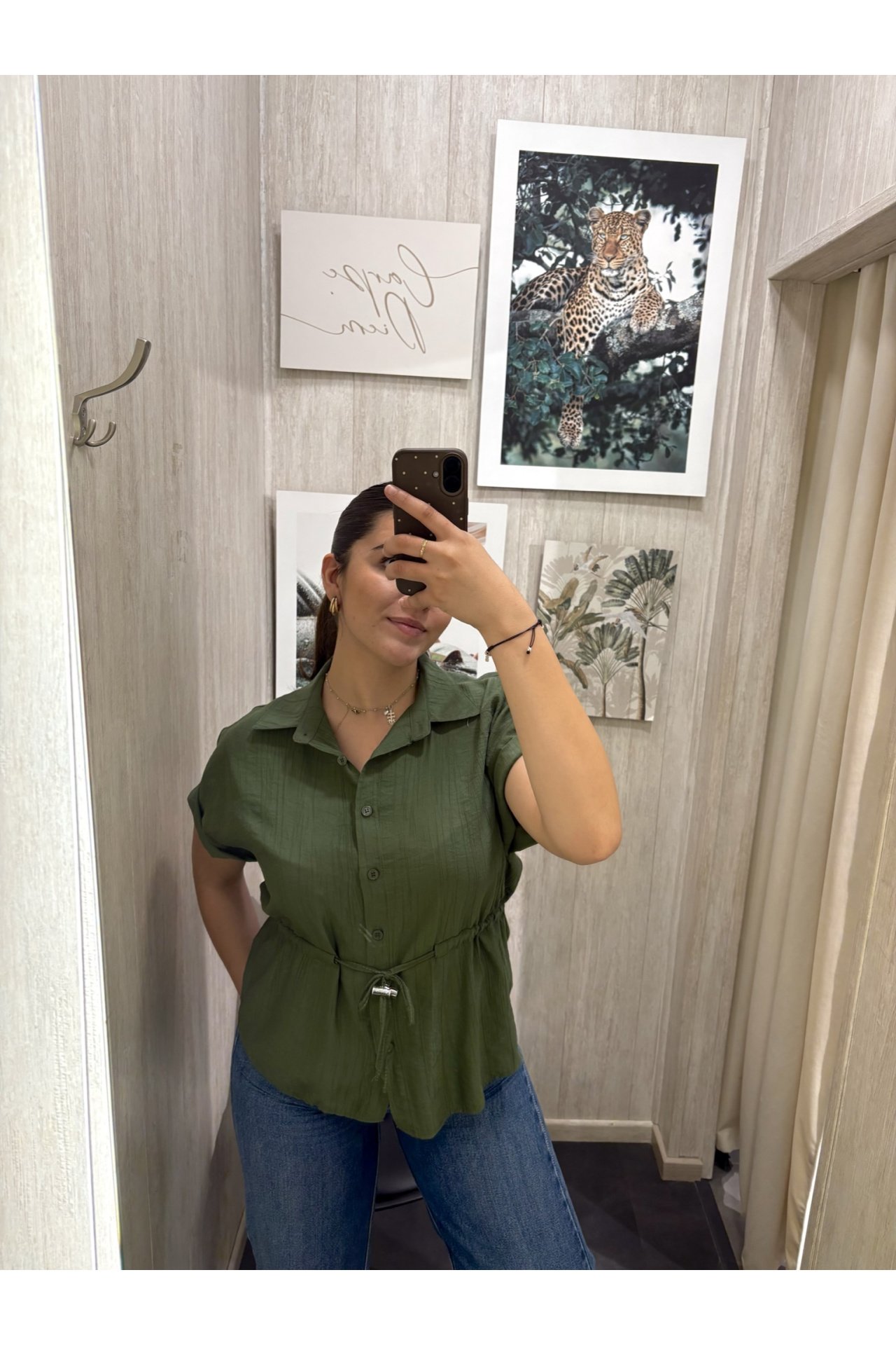 CAMISA BAMBÚLA AJUSTABLE