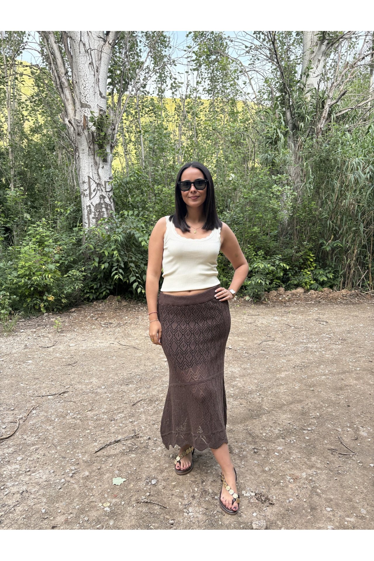 FALDA EBASÉ CROCHET