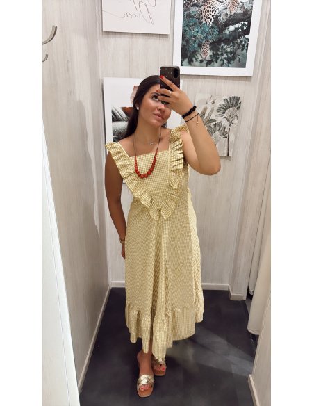VESTIDO VICHY VOOLANTE