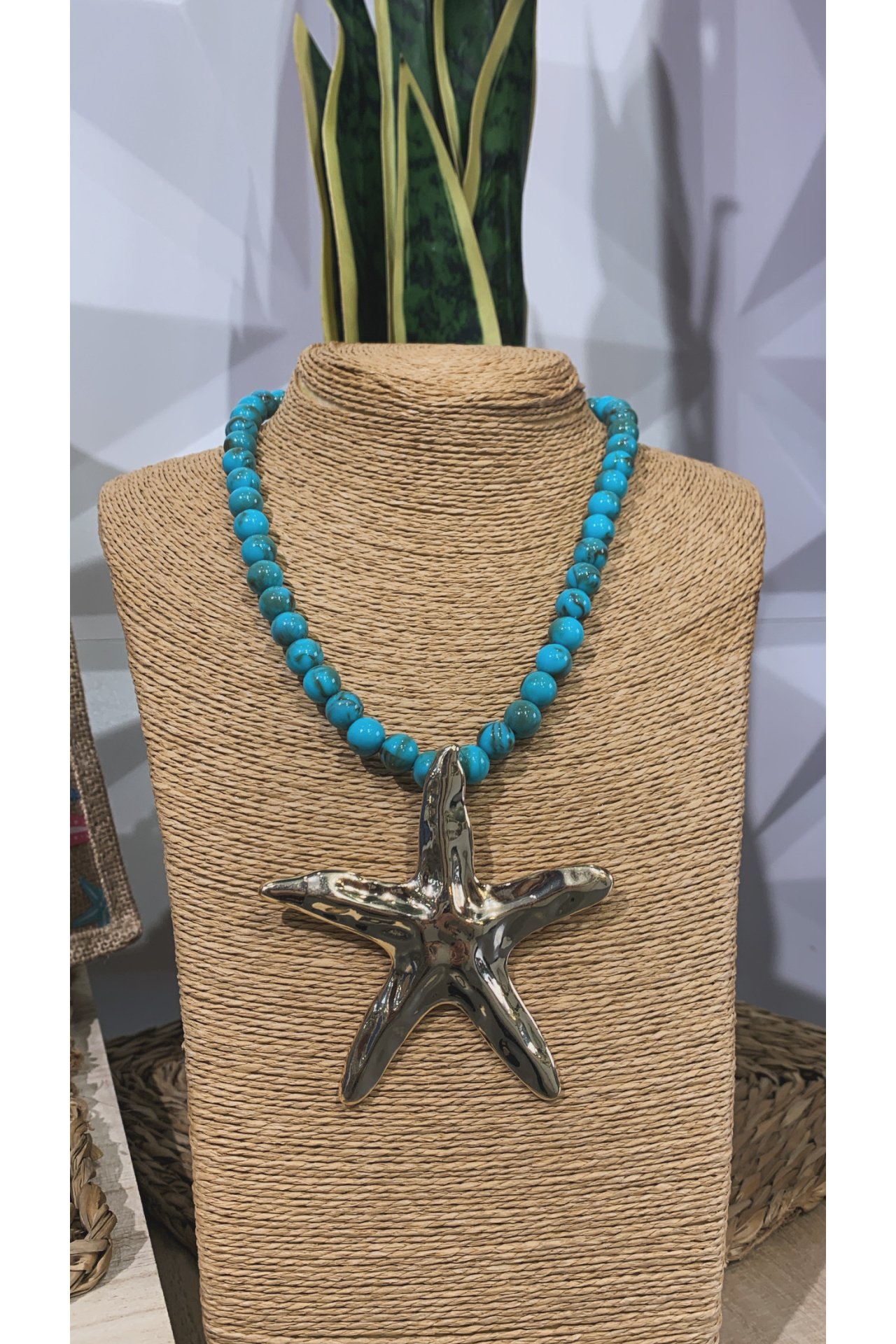 COLLAR BOLAS ESTRELLAS