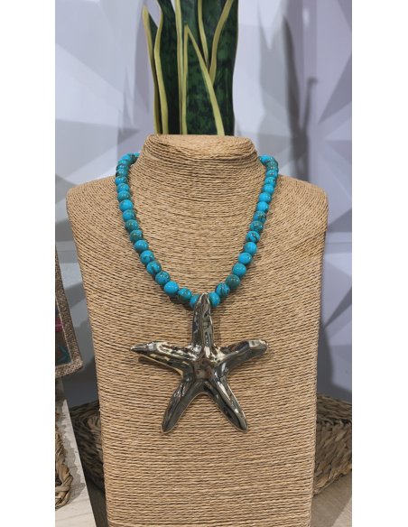 COLLAR BOLAS ESTRELLAS
